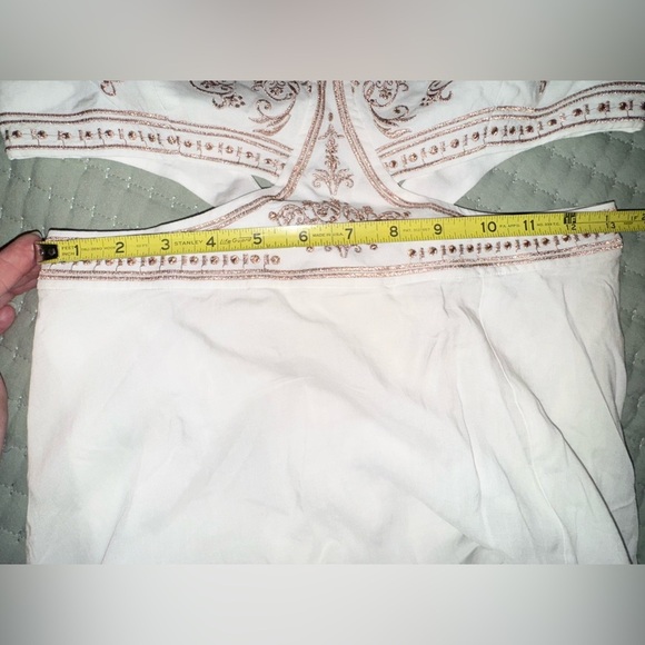 Revolve Goddess Maxi Dress in Ivory THE JETSET DIARIES Ivory. Size small NWT - Picture 11 of 16